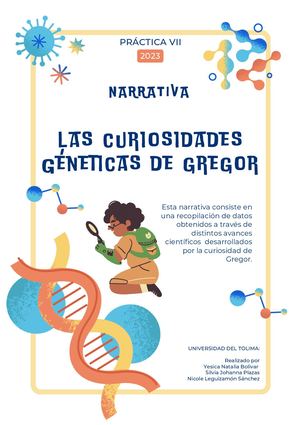 Narrativa - Grado noveno (leyes de mendel)