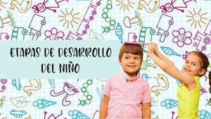 ÁLbum Etapas Del Desarrollo Del Niño