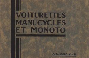 Tricycles Poirier Catalogue N°XIII