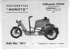 Tricycles Poirier Catalogue FW6