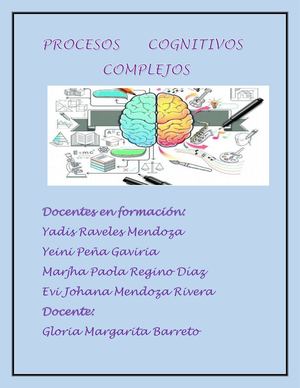 Procesos Cognitivos Complejos