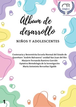 Album De Desarrollo