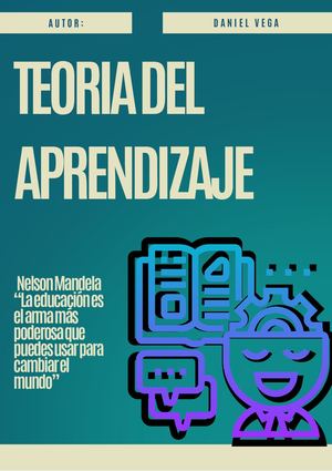 Teoria Del Aprendizaje