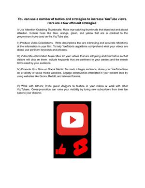 How Do I Increase Views On Youtube