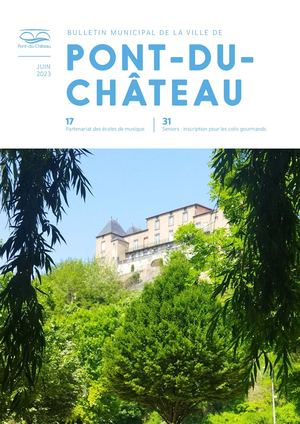 Bulletin municipal Pont-du-Château - Juin 2023