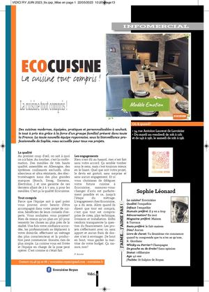 Ecocuisine Royan Juin 2023