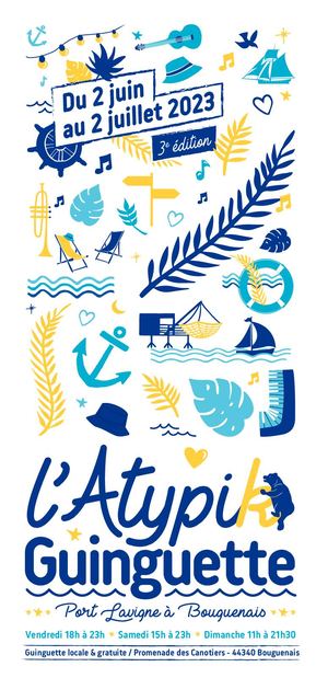Programme Guinguette 2 juin > 2 juillet 2023