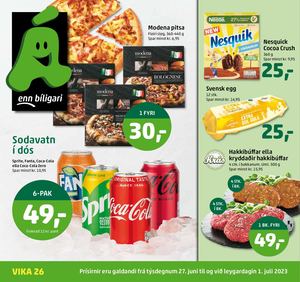 Á tilboðsblað vika 26 2023