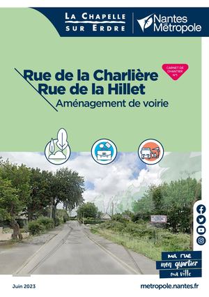 Nantes Métropole - Carnet De Chantier Rue De La Charlie Rue De La Hillet La Chapelle Sur Erdre 2023 06