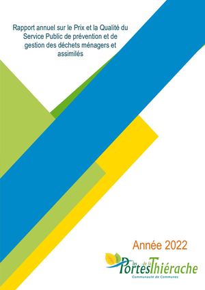 Rapports d'activité 2022 - Service Déchets CCPT