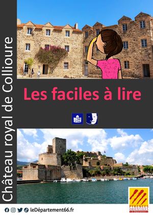 Carnet Les faciles à lire du château royal de Collioure