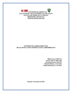 Informe No 8 Lab Bioquãmica