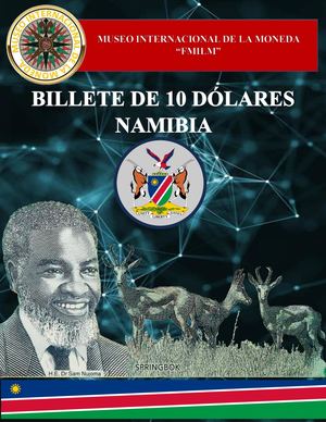 Billete De 10 Dólares Namibia, Museo Internacional De La Moneda