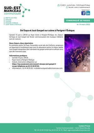 2023 05 15 Sinsaya Justgospel