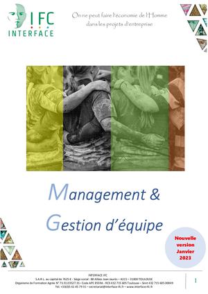 P&O - Management et gestion d'équipe (1j)