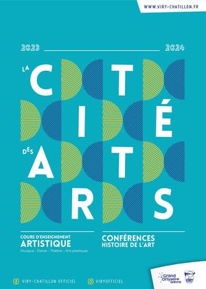 Dépliant Cité des arts 2023-2024