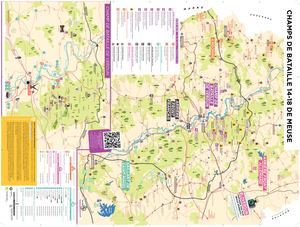 Carte Touristique - Tourisme Grand Verdun