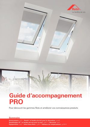 Roto - Guide d'accompagnement PRO