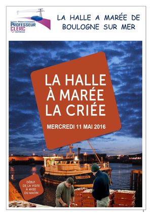 La Halle à Marée De Boulogne sur Mer