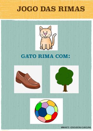 Jogo Das Rimas Pré Escolar (1) (2) (1)