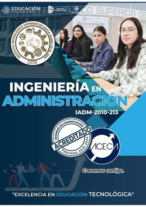 Ingeniería en Administración 2023