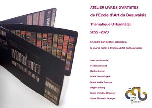 Livres D Artistes Ecole D'art Beauvaisis 2023 Sgoullieux