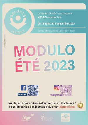 Modulo été 2023