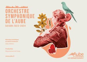 Programme de la Saison 2023-2024 de l'Orchestre symphonique de l'Aube