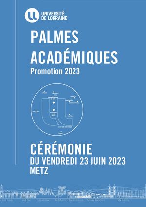 Palmes Académiques 2023