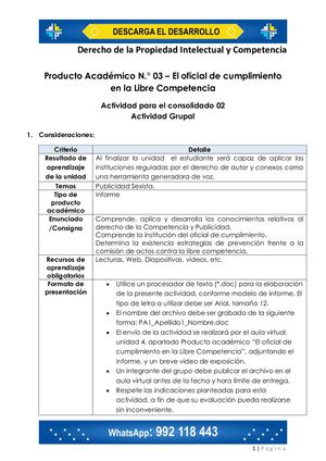 Calaméo - Derecho De La Propiedad Intelectual Y Competencia PA3
