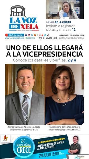 EDICIÓN DIGITAL #1510 del diario LA VOZ DE XELA