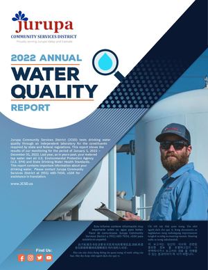 Jcsd 2022 Water Quality Report