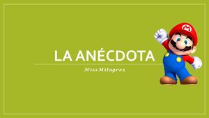 La Anécdota