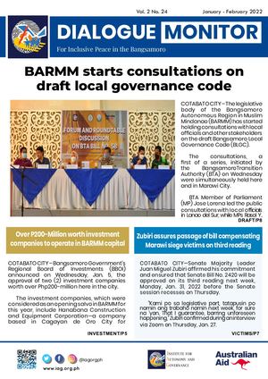 Dialogue Monitor January February 2022