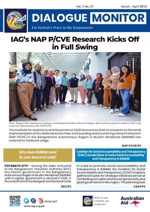 Dialogue Monitor March April 2023