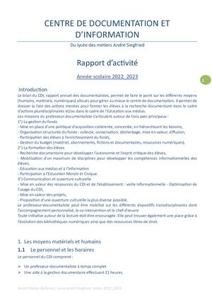 Bilan Cdi 2022 23docx