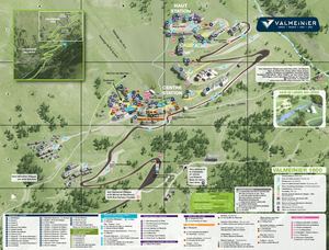 Valmeinier Plan Station 1800 Eté 2023