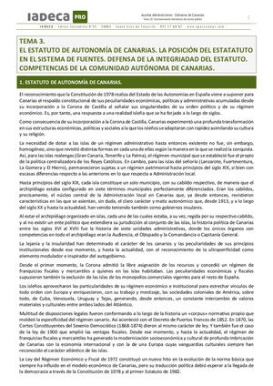 ACTUALIZACIÓN Y MEJORA - TEMARIO AUXILIAR ADMINISTRATIVO GOBIERNO DE CANARIAS
