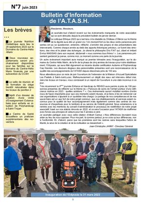 Bulletin Atash N°7 Juin 2023