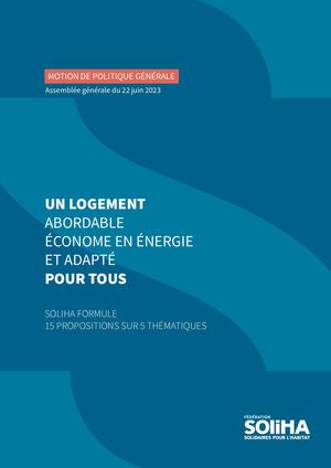 Motion De Politique Générale Ag Federation Soliha 2023