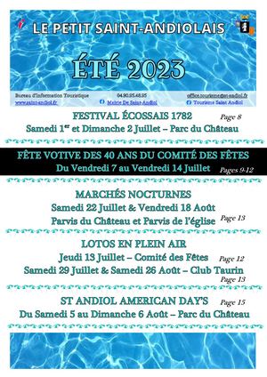 PETIT SAINT-ANDIOLAIS ETE 2023