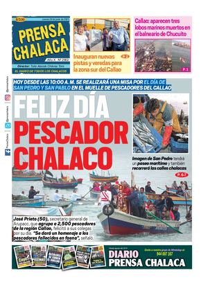 Prensa Chalaca Jueves 29 de junio - 2902