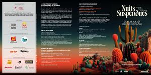 Nuits Suspendues - Programme 2023