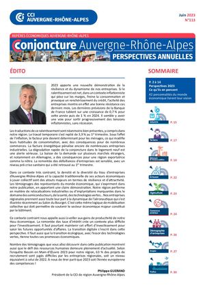 Conjonctures Auvergne Rhône Alpes Juin 2023
