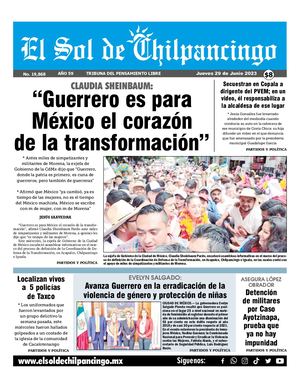 El Sol De Chilpancingo 29 Junio 2023