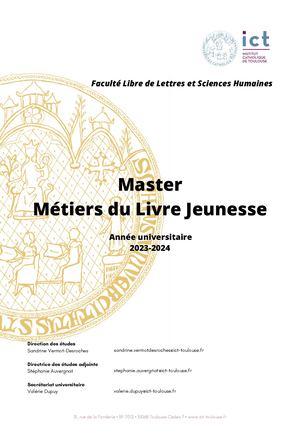Livret Mlj Faculté Libre De Lettres Et Sciences Humaines