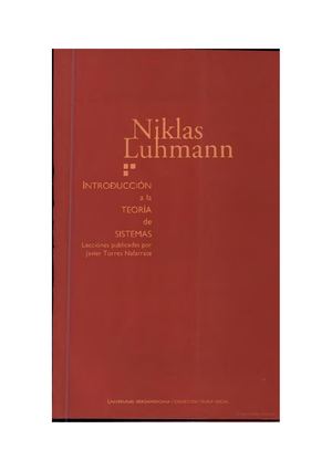 Introducción a La Teoría De Sistemas
