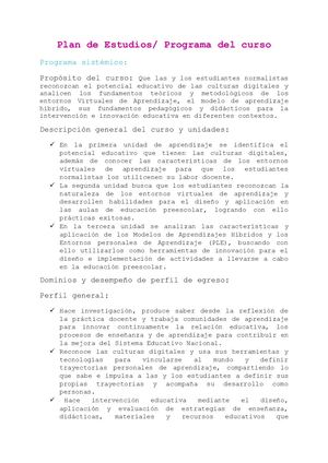 Análisis Sintético Y Analítico Del Pe