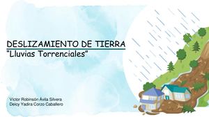 Portafolio "Deslizamiento de Tierra"