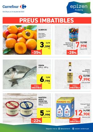 CARREFOUR EPIZEN - PREUS IMBATIBLES JULIOL